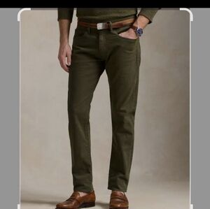 J. Crew Stretch Pants in Olive